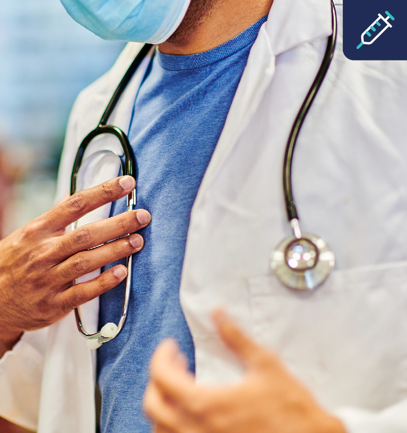 Doctor with a stethoscope